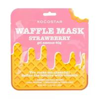 Kocostar Waffle Mask Strawberry Вафельная маска с экстрактом клубники