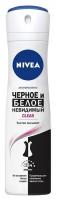 NIVEA Антиперспирант спрей "Черное и Белое" Невидимый Clear, 150 мл