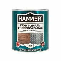 Hammer 4630102530462 Грунт-эмаль универс. 2 в 1 глуб/мат белая 2,7 кг