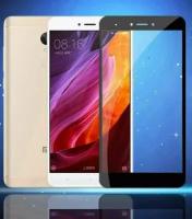 Xiaomi redmi note 4/4x Защитное стекло 3D, черное бронестекло ксиоми редми нот 4х полное покрытие