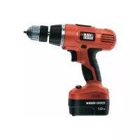 Аккумуляторная дрель-шуруповерт BLACK+DECKER EPC126BK