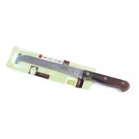 Нож для хлеба Tramontina Polywood с деревянной ручкой, в блистере, коричневый, 18 см
