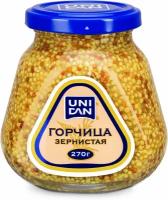 Горчица Uni dan зернистая