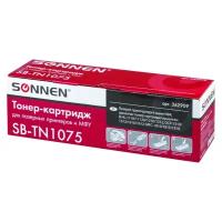 Картридж лазерный SONNEN (SB-TN1075) для BROTHER HL-1110R/1112R/DCP-1512/MFC-1815, высшее качество, ресурс 1000 стр, 362909