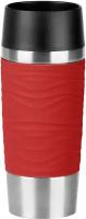 Термокружка Emsa Travel Mug Waves 0,36л Red (N2011100)