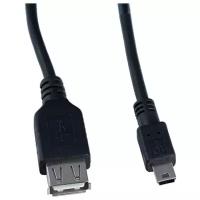 PERFEO Кабель USB2.0 A розетка - Mini USB вилка, длина 0,5 м. (U4201)