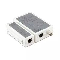 Тестер CABLEXPERT NCT-1, для сетевого и коаксильного кабеля, разъемы RJ-45, RG-58