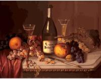 Картина по номерам Белоснежка «Игристое вино» (30х40 см, Холст на подрамнике)