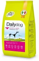 Сухой корм Dailydog Adult Medium Breed lamb and rice для взрослых собак средних пород с ягненком и рисом - 3 кг