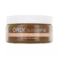 Скраб для рук, ног и тела SUGAR FIX ORLY Citrus Moisturing Scrub ORLY 227г