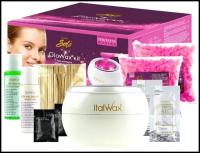 Набор для депиляции лица с пленочным воском ITALWAX Solo GloWax kit