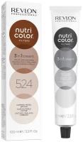 Прямой краситель без аммиака REVLON NUTRI COLOR FILTERS оттенок 524 Коричневый Медно-Перламутровый, 100 мл