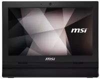 Моноблок MSI Pro 16T 10M-226XRU, 15.6", Intel Celeron 5205U, 8ГБ, 250ГБ SSD, Intel HD Graphics, noOS, черный [9s6-a61811-226]