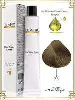 LILAFIX PROFESSIONAL Перманентная крем-краска Hair Colour Cream, 7/3 Средний блондин золотистый орех, 100 мл