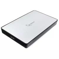 Внешний корпус 2.5" Gembird EE2-U3S-31P, серебро, USB 3.0, SATA, пластик/металл