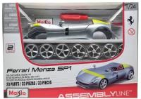 Сборная модель автомобиля Ferrari Monza SP1, металл 1:24 Maisto