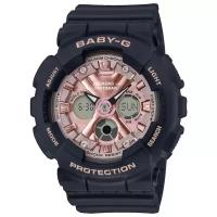 Японские наручные часы Casio Baby-G BA-130-1A4ER с хронографом