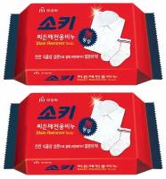 MUKUNGHWA Пятновыводящее мыло Stain Remover Soap для застирывания, стирки и кипячения детского и взрослого белья 150 гр*2 штуки