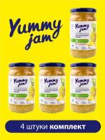 Низкокалорийный джем без сахара Yummy Jam ананасовый 4 шт