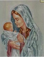 The Blessed Mother #044-0044 Janlynn Набор для вышивания 30.5 x 38.1 см Счетный крест