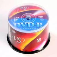 Диск VS DVD-R 4, 7 GB 16x CB/50