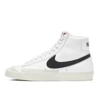 Кеды NIKE Blazer Mid, демисезон, иск. кожа, высокие, размер 40.5eu, белый