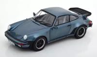 Porsche 911 turbo 3.3 1988 grey blue metallic