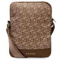 Сумка Guess G CUBE для планшетов 10" коричневая (GUTB10HGCFSEW)