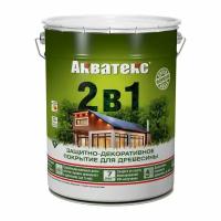 Защитно-декоративное покрытие акватекс 2в1, 20л. (сосна / 20л.)