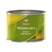 Краска акриловая Eskaro Mooblivarv полуматовая белый 0.45 л 0.65 кг