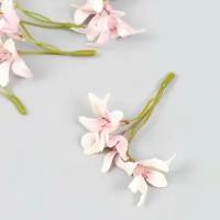 Цветы для декорирования Лилейник розовый 8,5 см, 5 шт