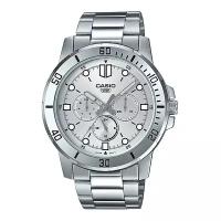 Наручные часы CASIO Collection MTP-VD300D-7E, серебряный, белый