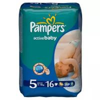 Pampers подгузники Active Baby 5 (11-18 кг)