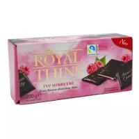 Мини-плитки Royal Thins Himbeere из тёмного шоколада с малиновой начинкой, 200 г 6988832