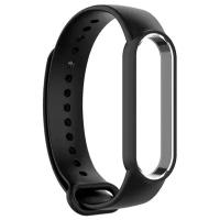 AVA ремешок силиконовый, для фитнес трекера Xiaomi Mi Band 5, черный