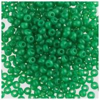 Бисер "Preciosa", 10/0, 500 грамм, цвет: 52240 зелёный