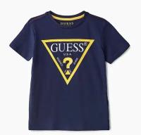 Футболка GUESS, размер 14, синий