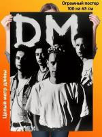 Постер 100 на 65см плакат Depeche Mode