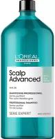 Loreal Scalp Advanced Shampoo - Шампунь для волос склонных к жирности 1500 мл