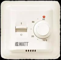 Терморегулятор с ручным управлением IQ THERMOSTAT M (ivory)