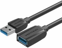 Кабель удлинитель USB3.0 АM/AF 1.5м Vention (VAS-A45-B150) Black Edition