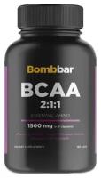 Bombbar Pro Специализированный продукт для спортсменов Капсулированный БЦАА (BCAA Capsules), 180 капсул
