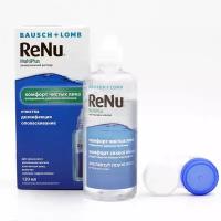 Bausch + Lomb ReNu Мультиплюс жидкость для линз стерильная очищающая с контейнером, 120мл