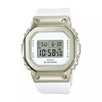 Наручные часы CASIO G-Shock GM-S5600G-7, белый, черный