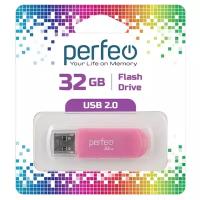 USB флешка Perfeo USB 32GB C03 Pink