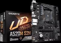 Материнская плата GIGABYTE A520M S2H, SocketAM4, AMD A520, mATX