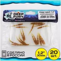 Силиконовая приманка Deep Fury Crazy Leech 1.2" (30 мм.) цвет с10