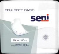 Seni Soft Basic простыни (пеленки) 90х60см 30 шт