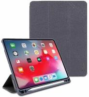 Чехол G-Case iPad mini 4 / mini 5 с держателем для Apple Pencil тройное сложение серый Denim Roadster Plus