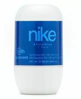 Дезодорант мужской шариковый парфюмированный Nike Man Viral Blue 48H 50 мл (из Финляндии)